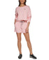DKNY Sport Womens Metallic Logo Shorts